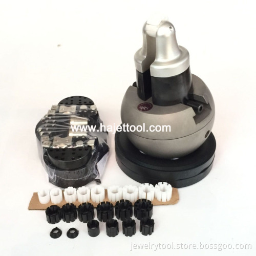 High Precision Crystal Block for Engraving GRS Engraving Block with 57 Accessories Ball Vise